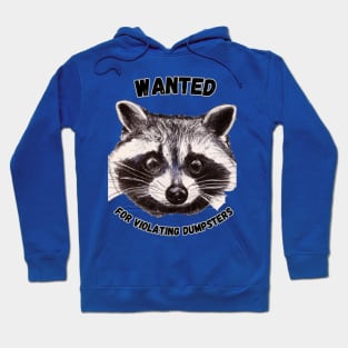 Wanted Raccoon Hoodie